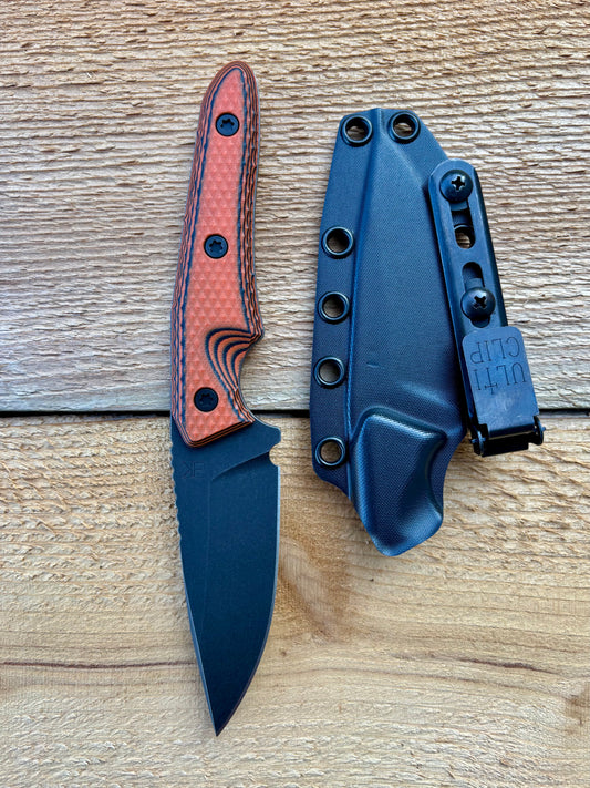 ‘Io fixed blade (Magnacut Orange/black)