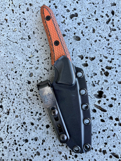‘Io fixed blade (Magnacut Orange/black)