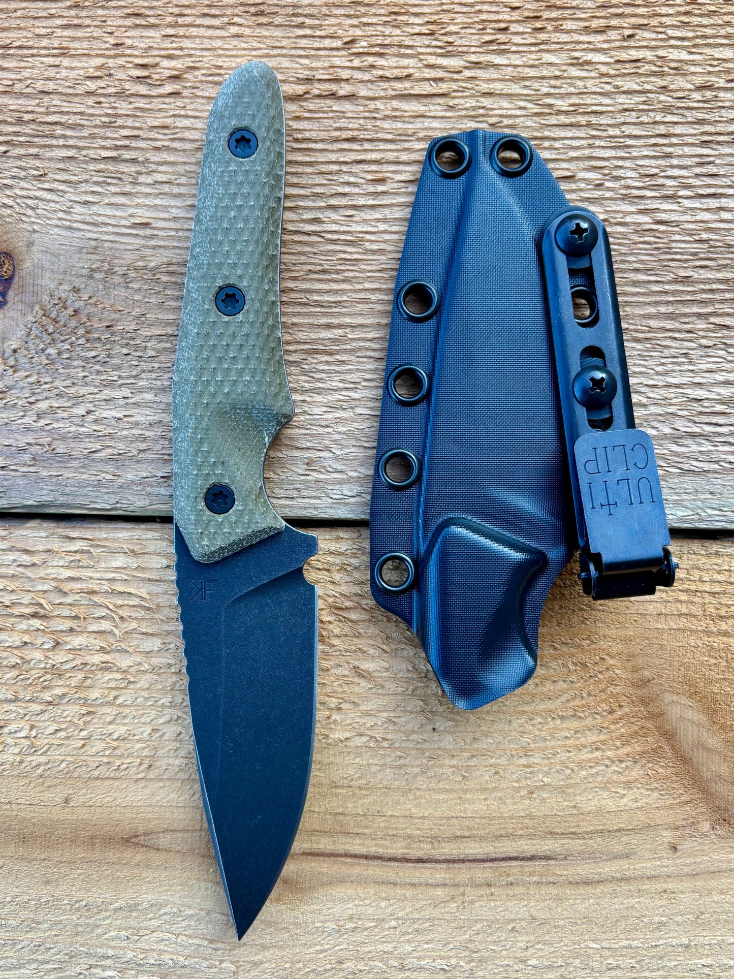 ‘Io fixed blade (Magnacut OD green)