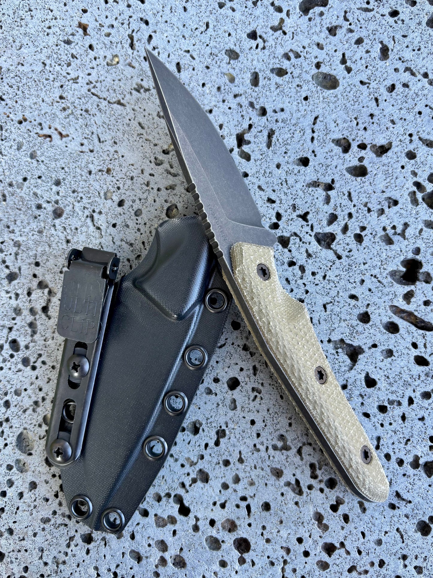 ‘Io fixed blade (Magnacut OD green)